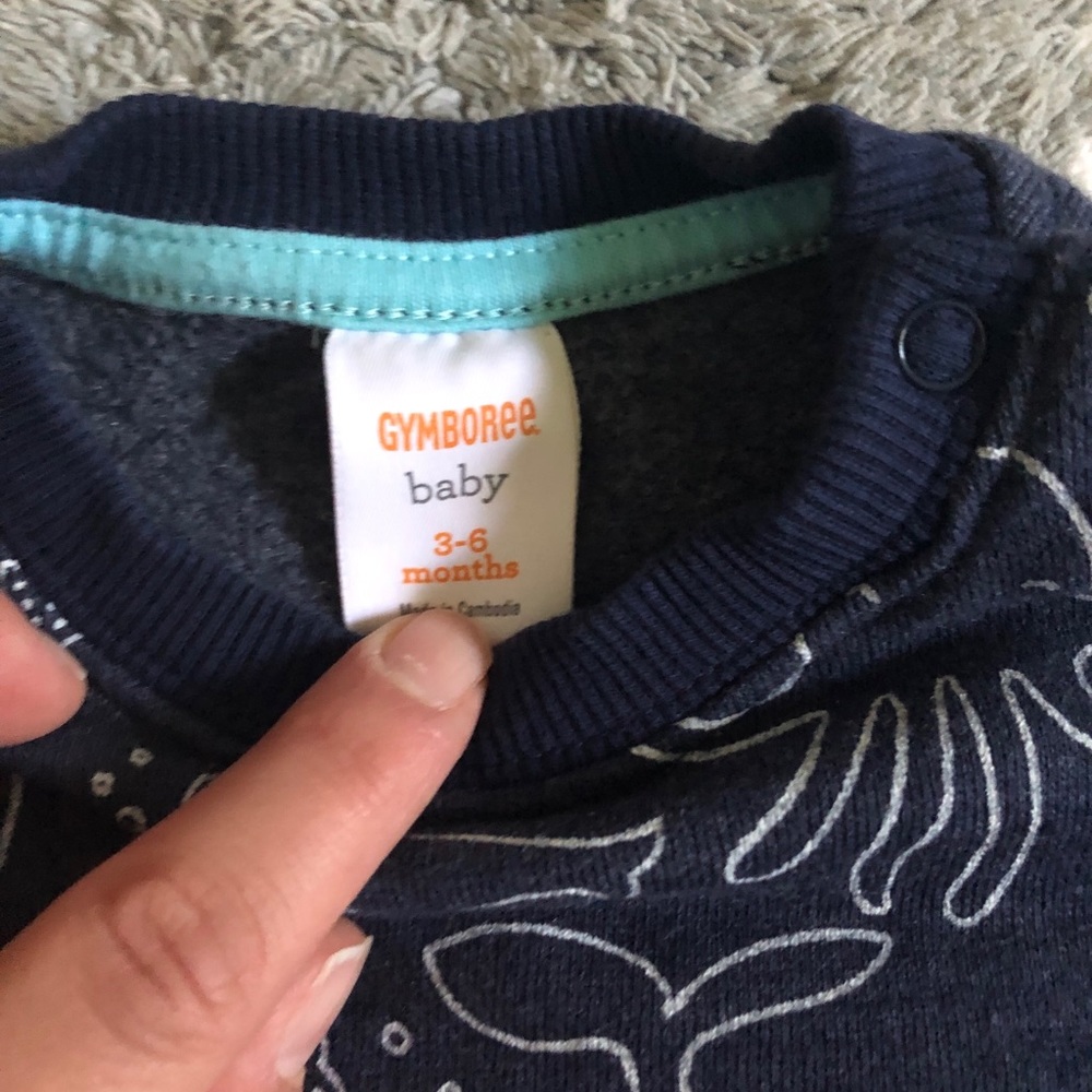 Gymboree Sea Animal Sweatshirt - Picture 2 of 3